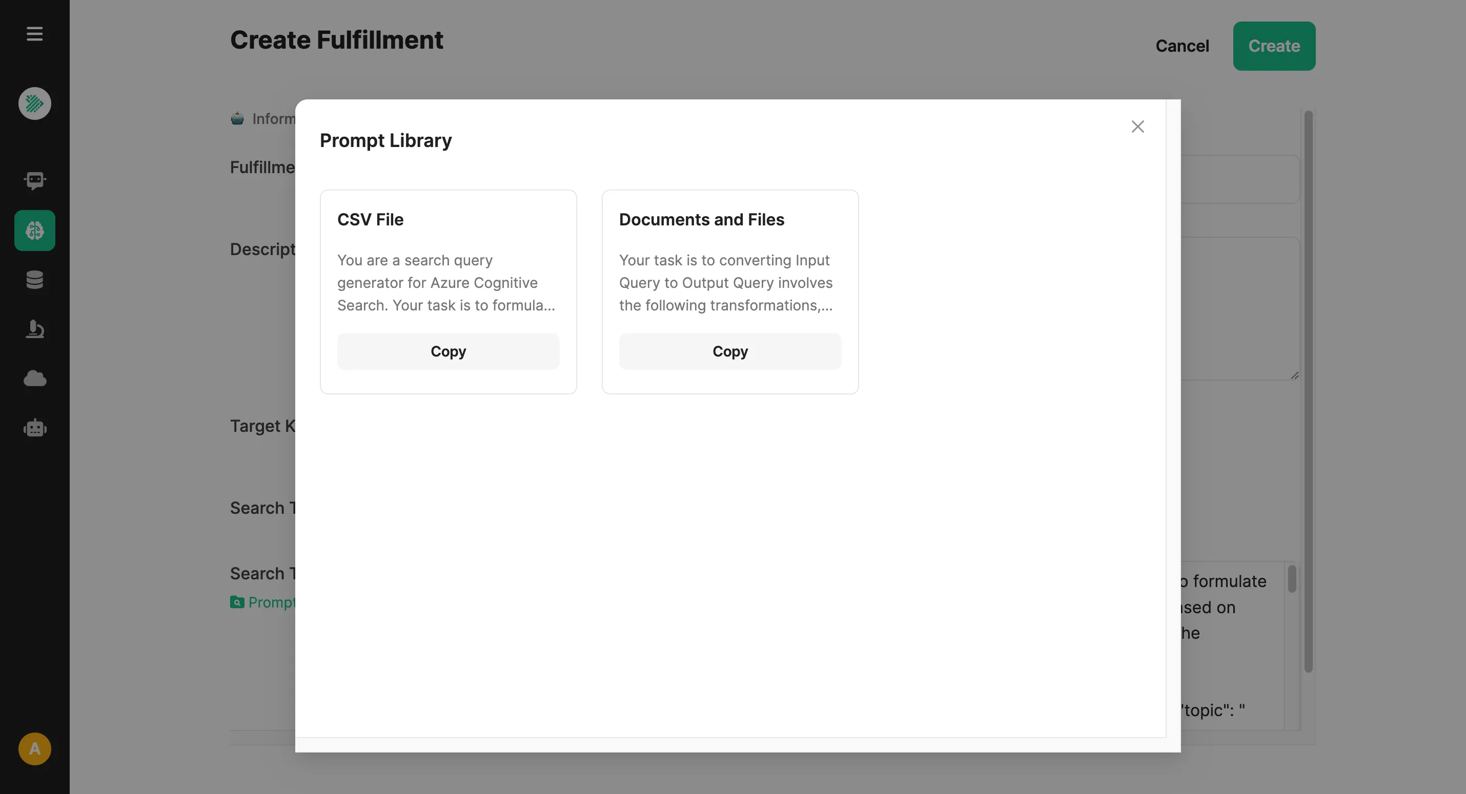 STG Prompt Library
